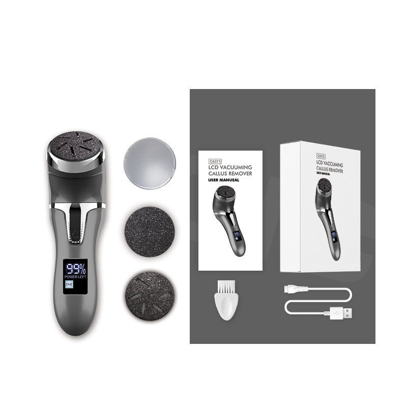 LCD Digital Display Electric Vacuum Cleaner Foot Scrubber Peeling Pedicure Device LCD Digital Display Electric Vacuum Cleaner Foot Scrubber Peeling Pedicure Device